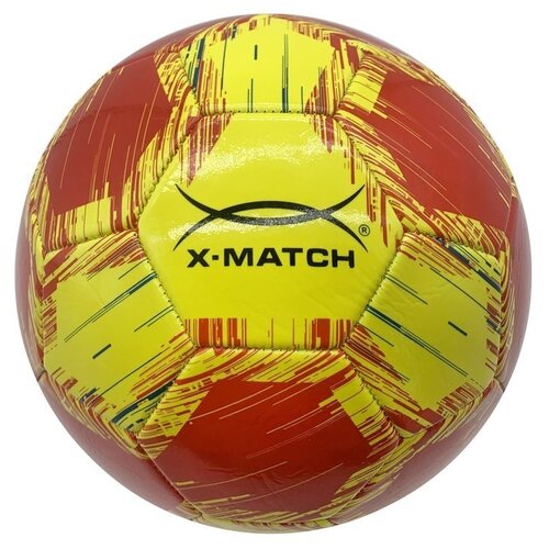 мяч футбольный x match 1 слой pvc 1 8 мм 330 350 гр размер 5 Футбольный мяч X-Match 57029, размер 5