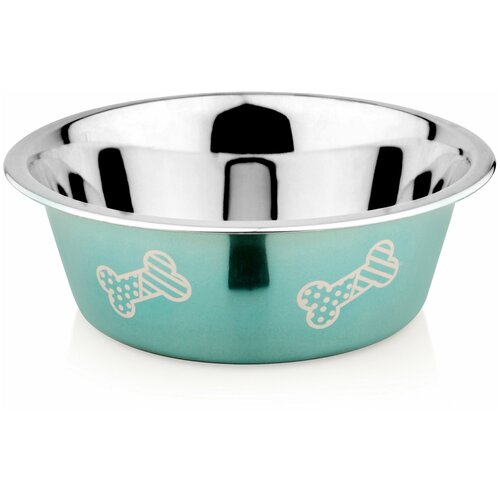 Миска Lilli Pet METAL STAR Paw&bone для животных, 240мл, голубая миска для животных lilli pet metal star 240мл 20 5606