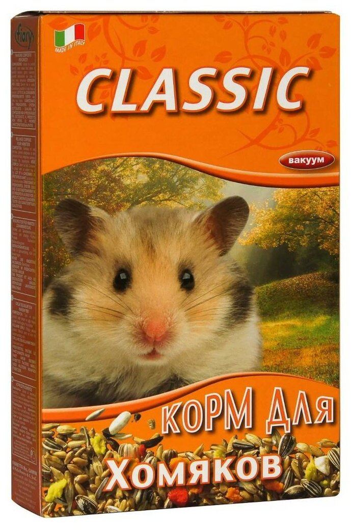 Fiory Classic корм для хомяков Злаковое ассорти, 400 гр.