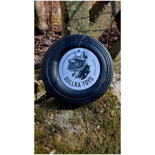 Антивандальная игрушка-кольцо Bullka Toys черное