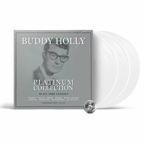 Buddy Holly - The Platinum Collection (coloured) (3LP) 2020 White, Gatefold Виниловая пластинка
