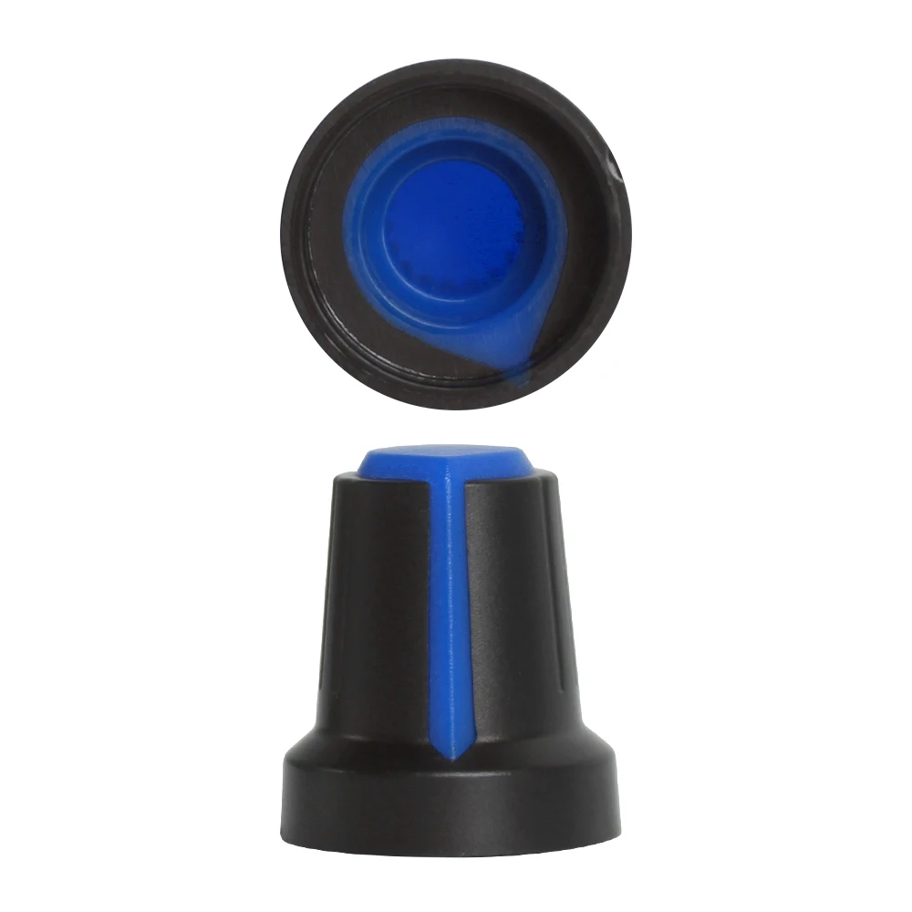 Ручка для потенциометра 15x17мм (Синий) — фото 1