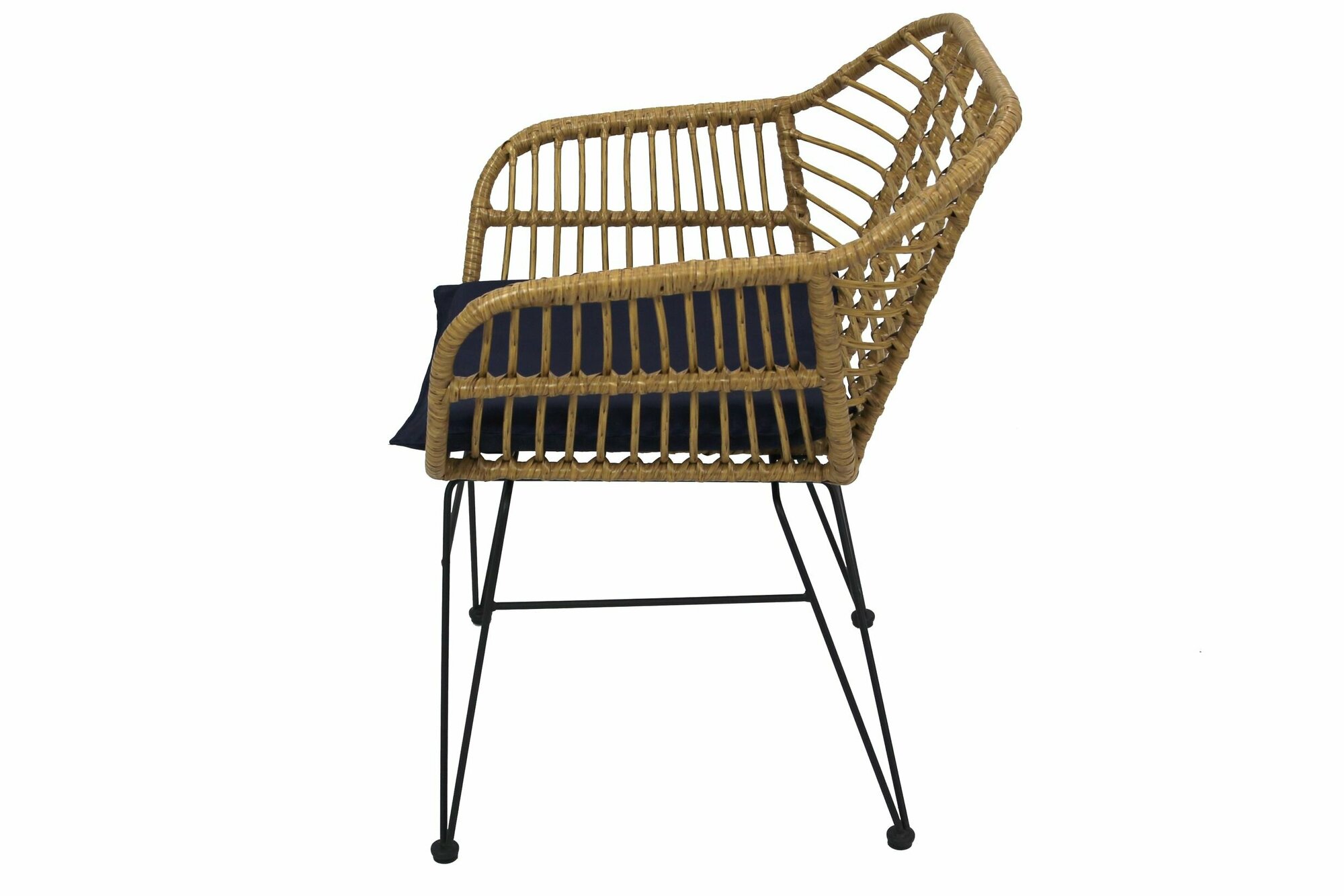 Набор садовой мебели для обеда Адриан GS008 искусственный ротанг бежевый: стол, кресла Без бренда - фото №12