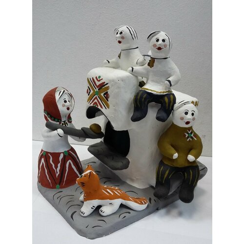 Фигурка каргопольская игрушка 