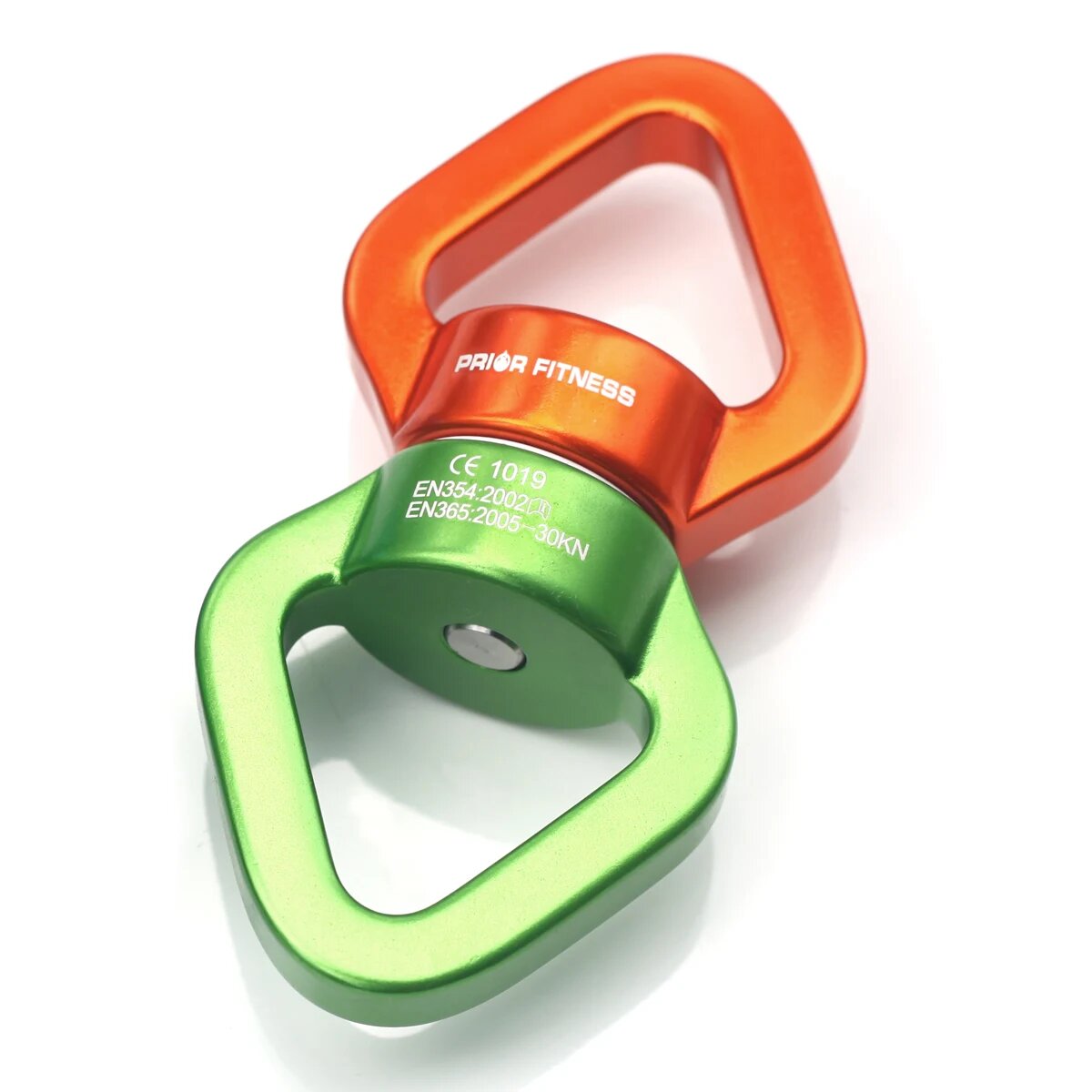 Поворотный Шарнир 30 кН для воздушной тяги, шёлковый гамак для йоги, ремешок для скалолазания, вращающееся устройство, Зеленый