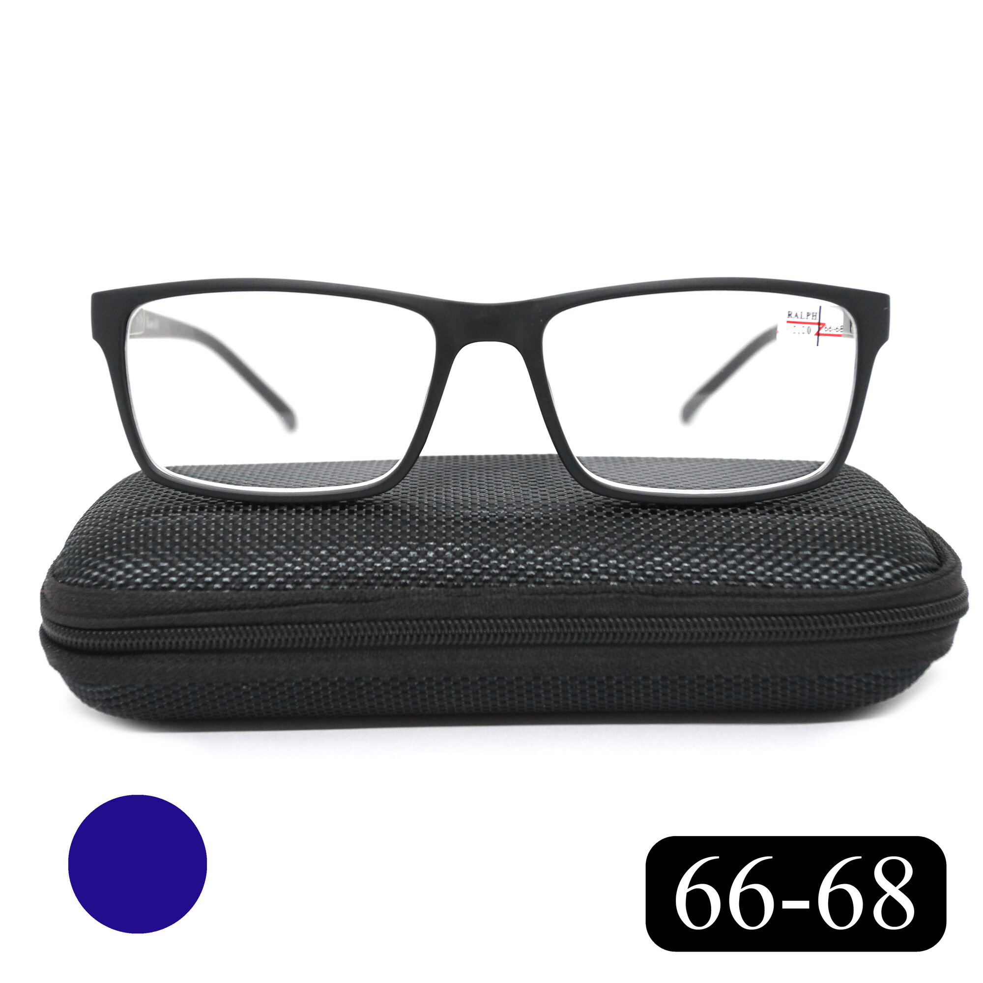 фото Готовые очки на крупное лицо РЦ 66-68 RALPH 0491