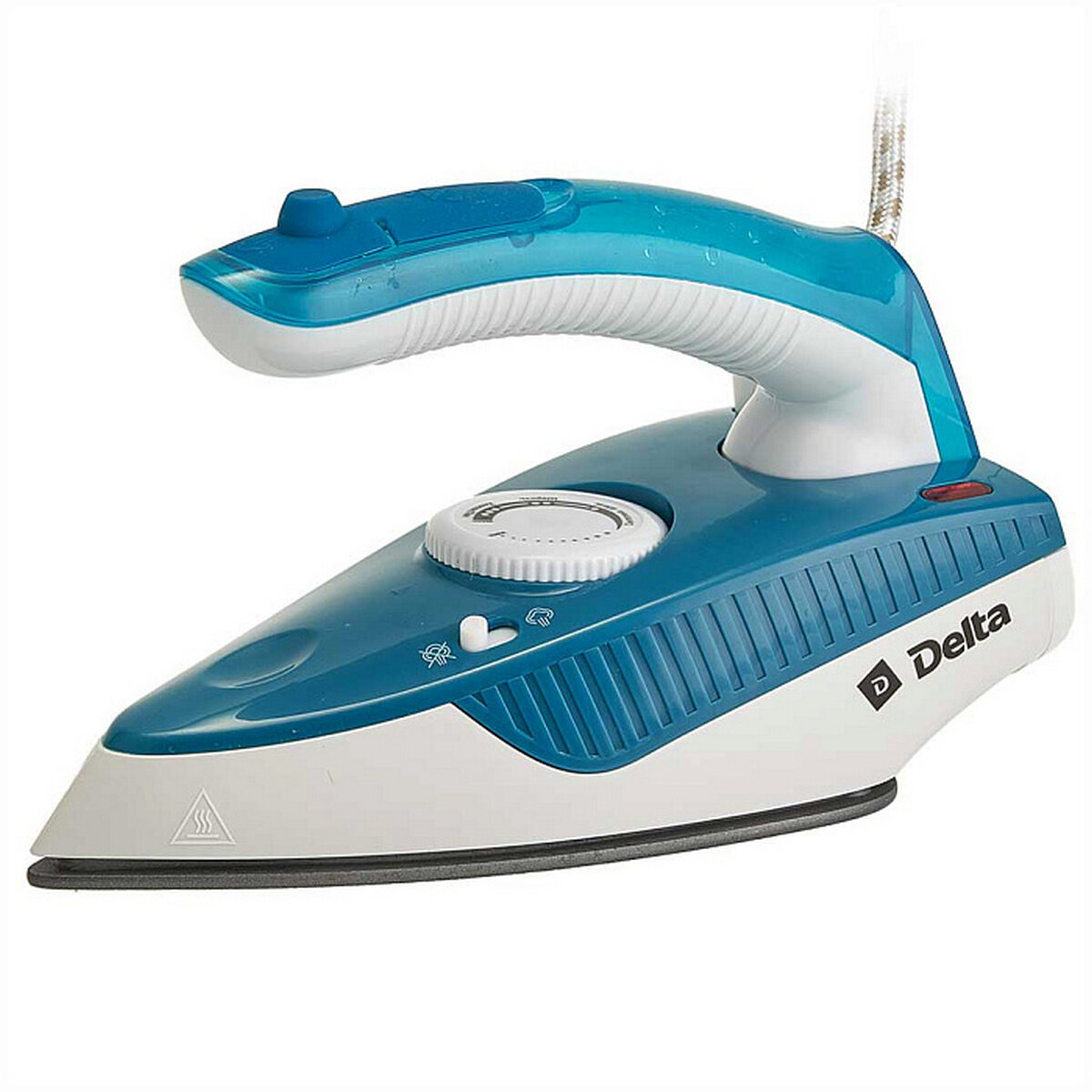 Утюг электрический Delta DL-430T дорожный (синий)