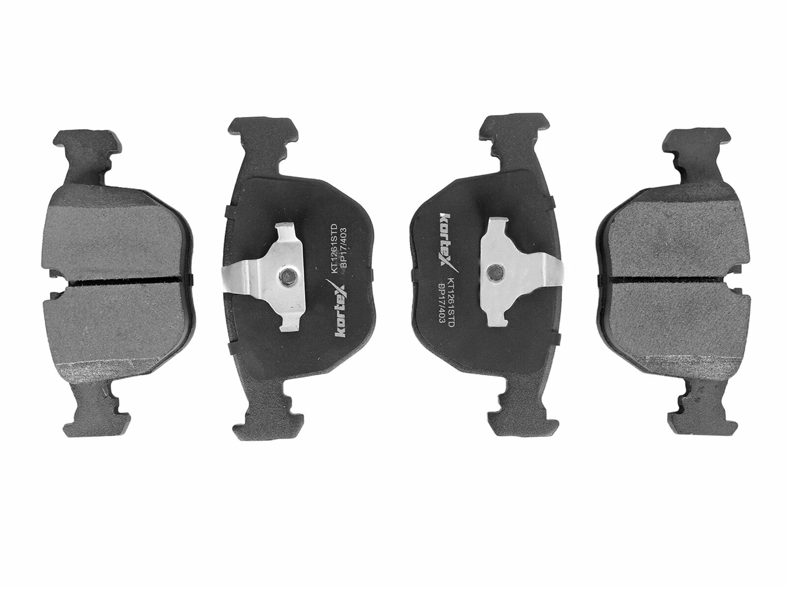 Колодки тормозные KORTEX KT1261STD