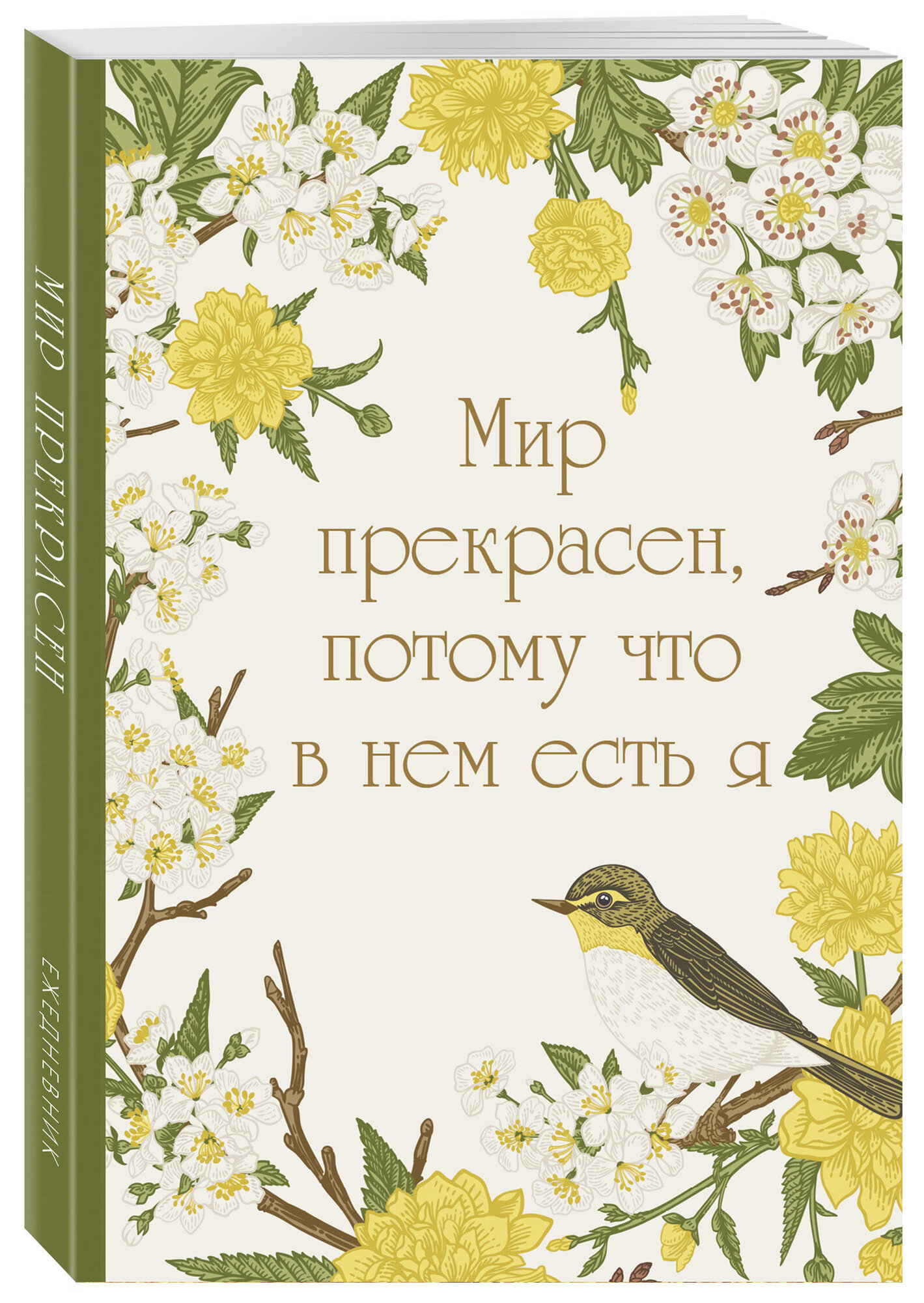 Мир прекрасен, потому что в нем есть я! Ежедневник недатированный (А5, 72 л.)