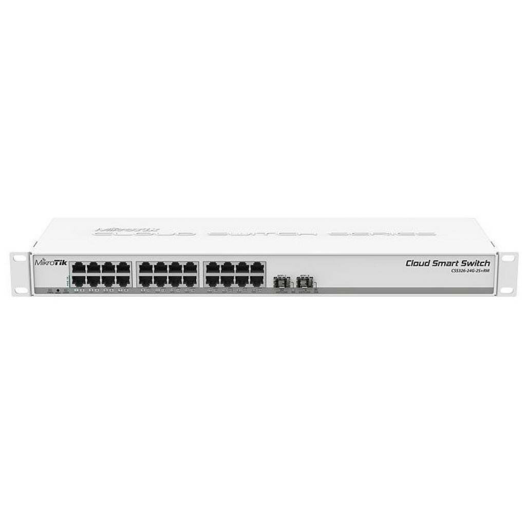 MIKROTIK CSS326-24G-2S+RM коммутатор Cloud Smart Switch 326-24G-2S+RM