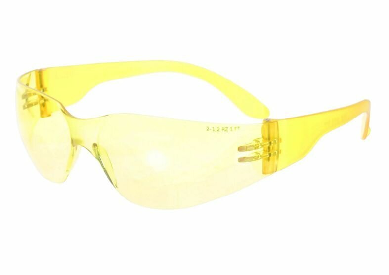 Очки защитные открытые Krafter 11545LM желтые