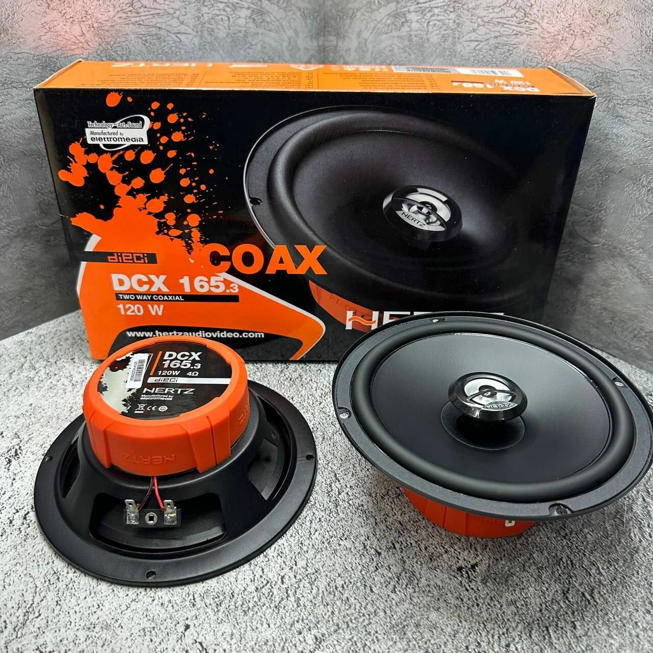 Автомобильные Колонки Hertz DCX 165.3,16см,120W — фото 1