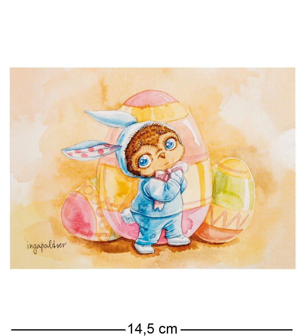 SZ 134 Почтовая открытка  Нежный   нежный  14 8х10 5