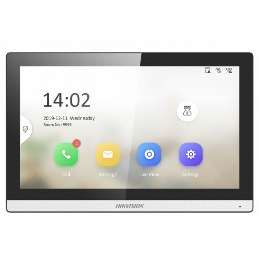 Комплект домофона HIKVISION DS-KH6350-WTE1