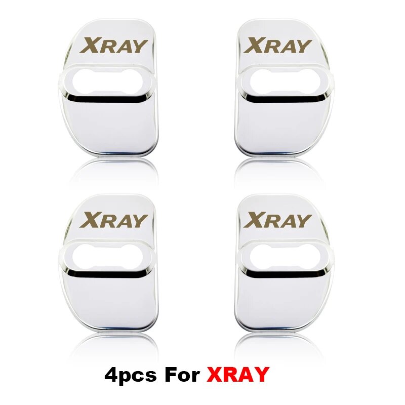 4 шт, автомобильные наклейки на дверной замок vesta xray, 4pcs XRAY