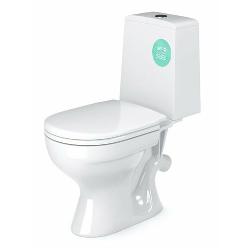 Унитаз-компакт W102 HOME De LUXE (унитаз, бачок, сиденье, крепления)