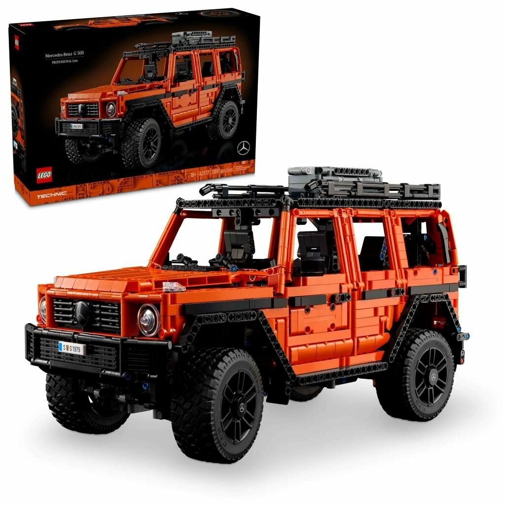 Конструктор LEGO Technic Mercedes-Benz G 500 42177, 2891 деталь, от 18 лет
