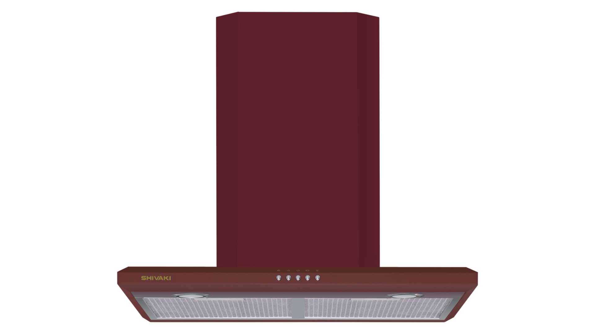 Вытяжка Shivaki 1160-BG бардовый