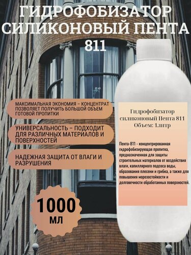 Изображение товара Гидрофобизатор силиконовый Пента 811