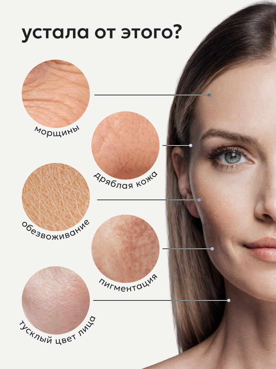 Likato Professional Крем для лица, восстанавливающий с коллагеном и феруловой кислотой, от жирного блеска, 50 мл — фото 1