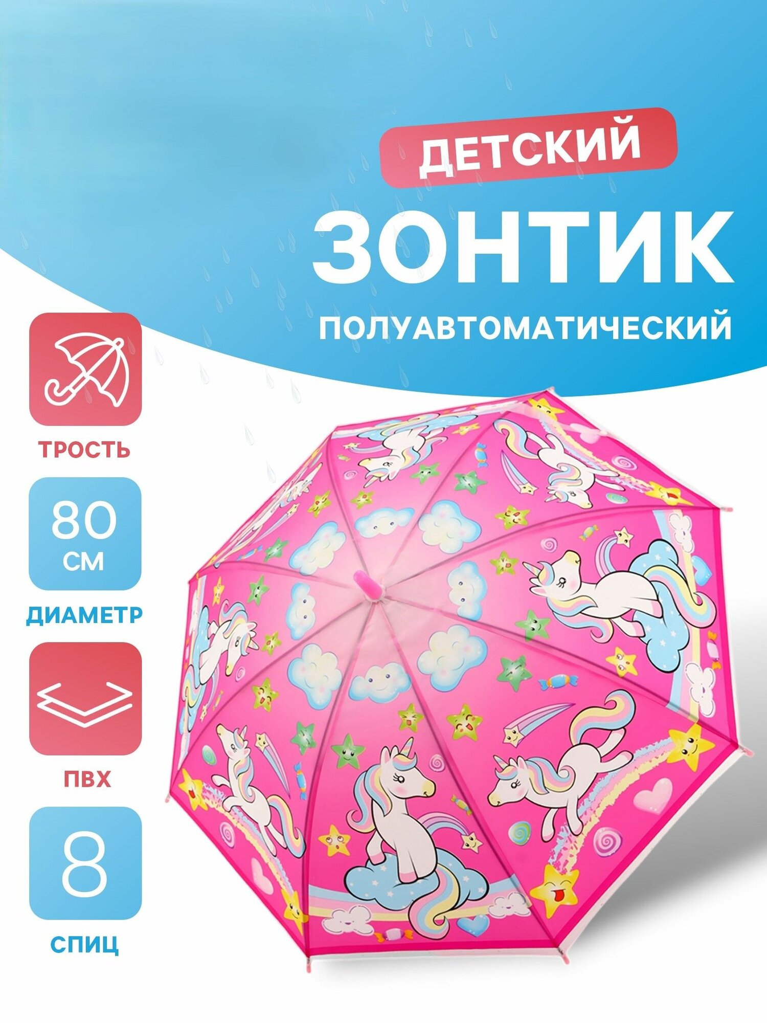 Зонт-трость