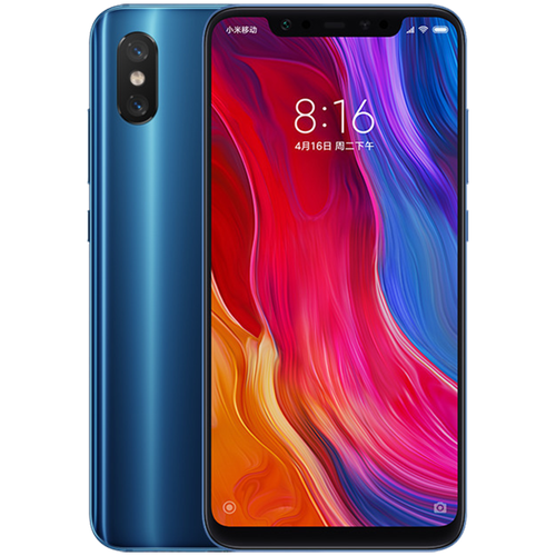 Смартфон Xiaomi Mi 8 6/128 ГБ Global для РФ, Dual nano SIM, синий