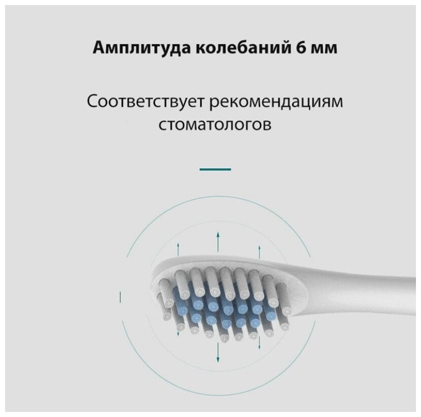 Электрическая зубная щетка SONIC TOOTHBRUSH X-3, цвет белый - фотография № 8