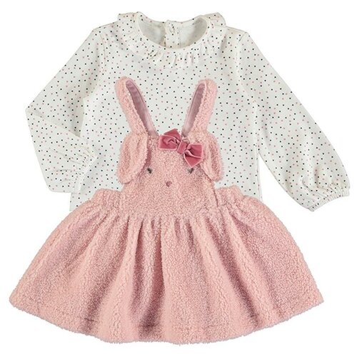 фото Сарафан+лонгслив mayoral, розовый, 98