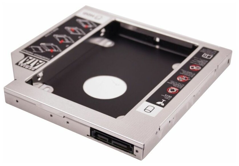 Optibay 127 / переходник (корпус) для жесткого диска вместо DVD привода (толщина 127)