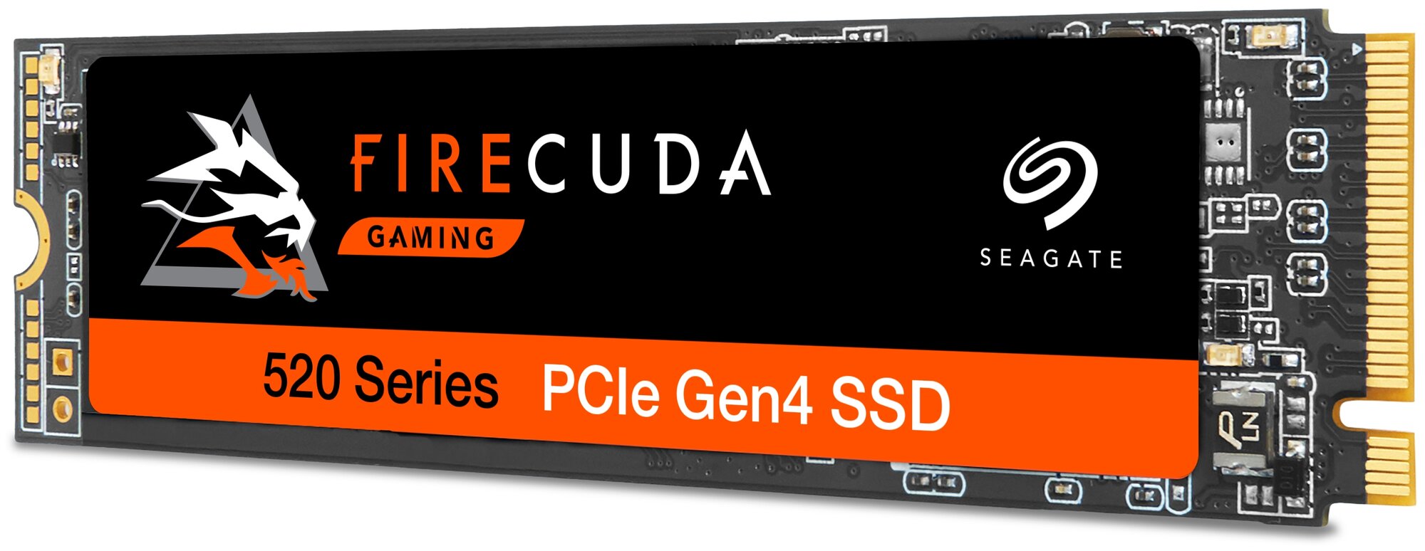 Внутренний твердотельный накопитель PCI-E 4.0 Seagate FireCuda 520 500gb , 5000/2500mbs , ZP500GM3A002