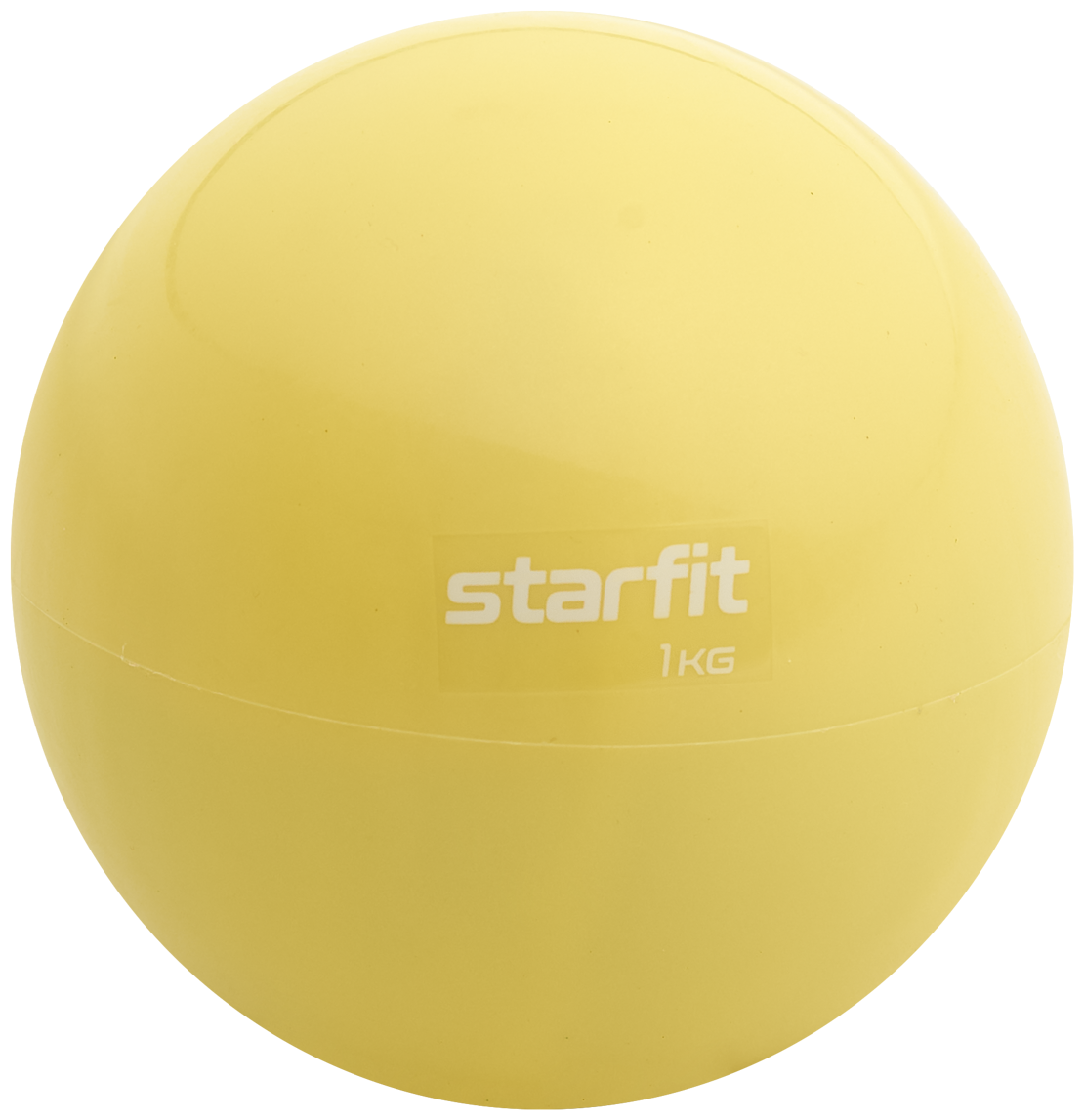 Медбол Starfit GB-703 1 кг, желтый пастель