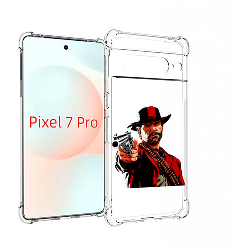 Чехол MyPads Red-Dead-Redemption-2-РДР-2 для Google Pixel 7 Pro задняя-панель-накладка-бампер чехол mypads red dead redemption 2 рдр 2 для huawei mate 40 pro plus задняя панель накладка бампер