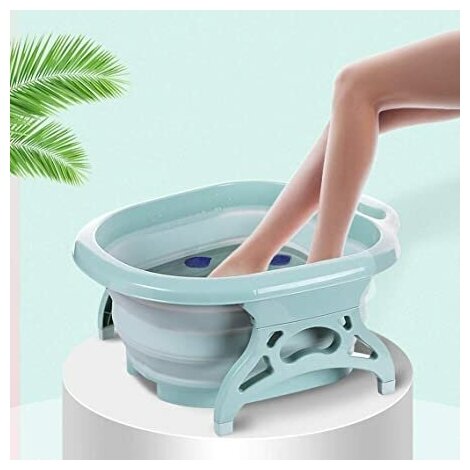 Массажная ванночка для ног/ Спа для ног /Складная ванночка для ног/силиконовая ванна.