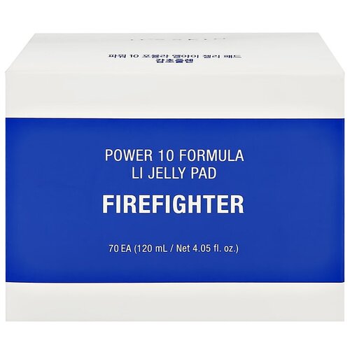 Диски для лица ITS SKIN POWER 10 FORMULA FIREFIGHTER увлажняющие, 70 шт