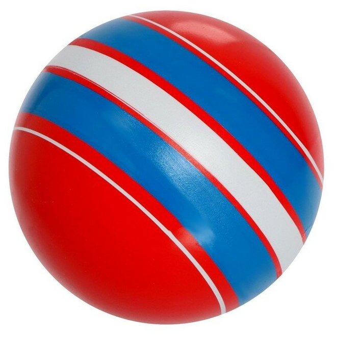 Мяч д.100 мм 'Классика' ручное окрашивание - фотография № 11
