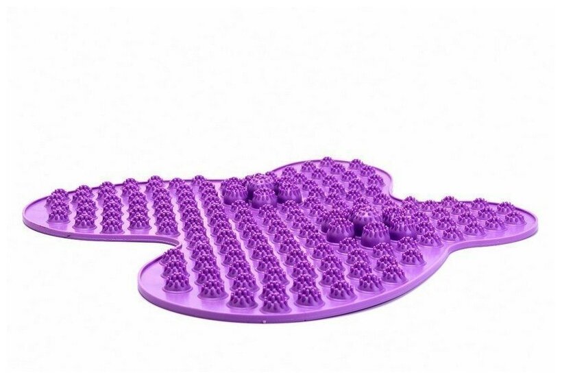 Коврик массажный рефлексологический для ног - Релакс Ми, фиолетовый - фотография № 8
