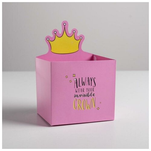Коробки для мини букетов «Маленькая принцесса», 12 × 20 × 10 см