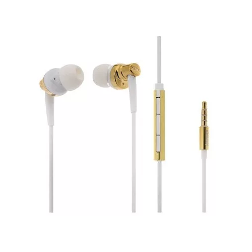 Наушники с микрофоном Remax RM-575 PRO In-Ear Earphone, золотые наушники remax monster rm 598 metal wired earphone микрофон подключение jack 3 5 mm черный