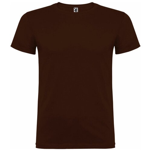 Футболка ROLY, размер S, коричневый inspire футболка базовая с рибом по горловине синий