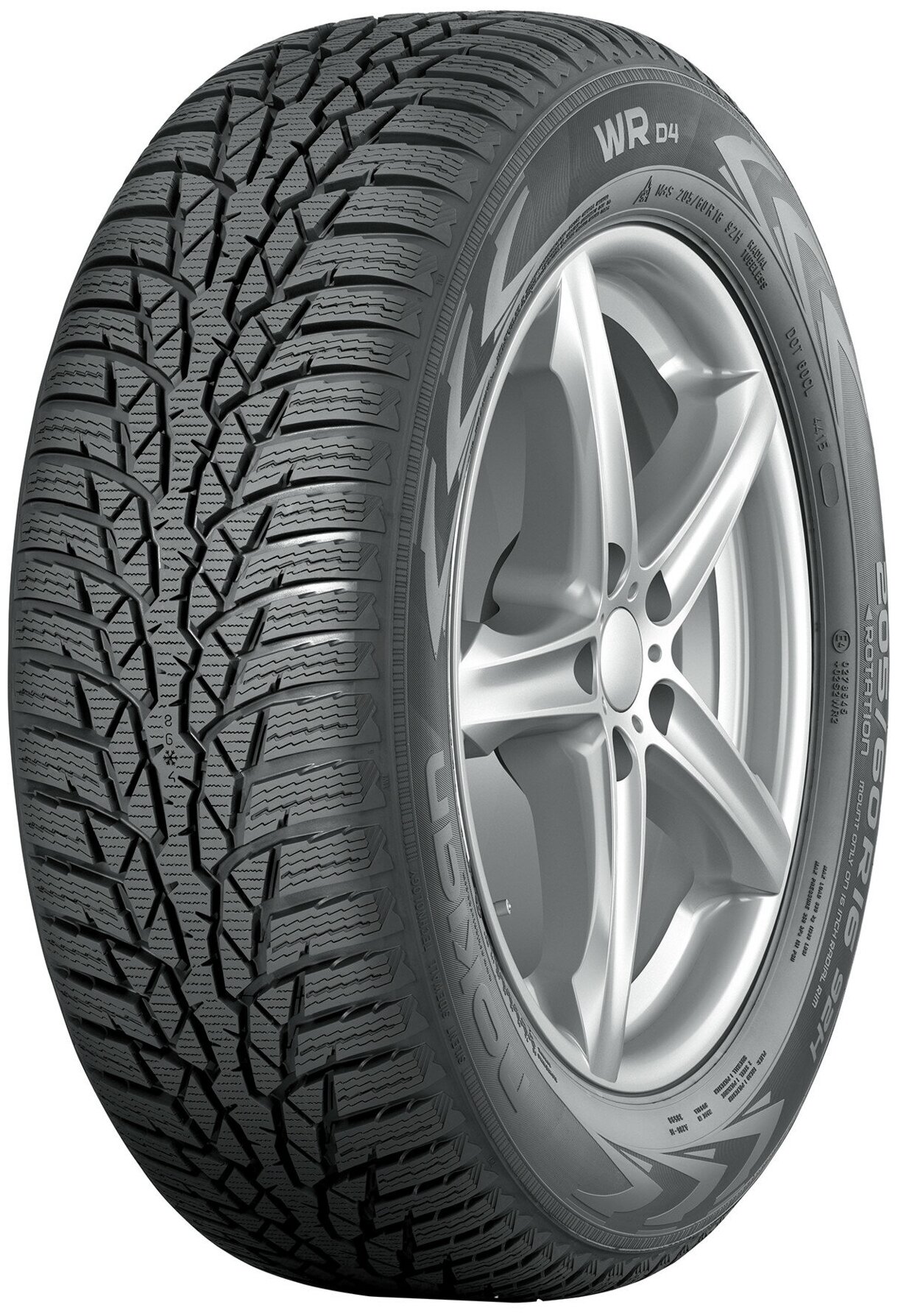  Nokian (Ikon) Tyres WR D4 205/55R16 91T