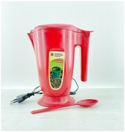 Чайник электрический / Мини-чайник дорожный 0,5л, цвет красный