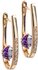 Серьги с подвесками XUPING JEWELRY, фианит