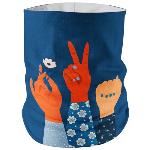 голубой, оранжевый, синий, бежевый