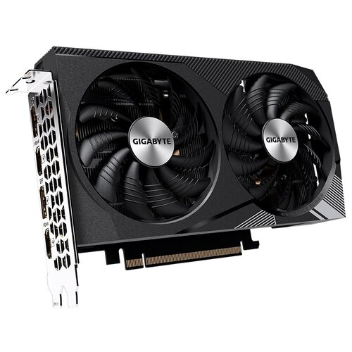 Видеокарта GigaByte GeForce RTX 3060 Windforce OC 12GB LHR 1320Mhz PCI-E 12288Mb 15000Mhz 192 bit DisplayPort 2xHDMI 2xDP GV-N3060WF2OC-12GD 5493600₽