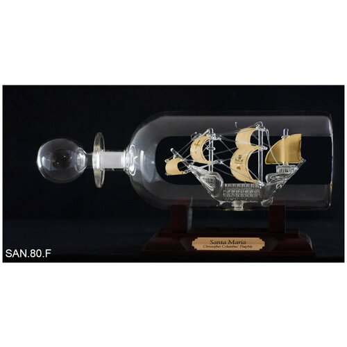 Корабль в бутылке Санта Мария
