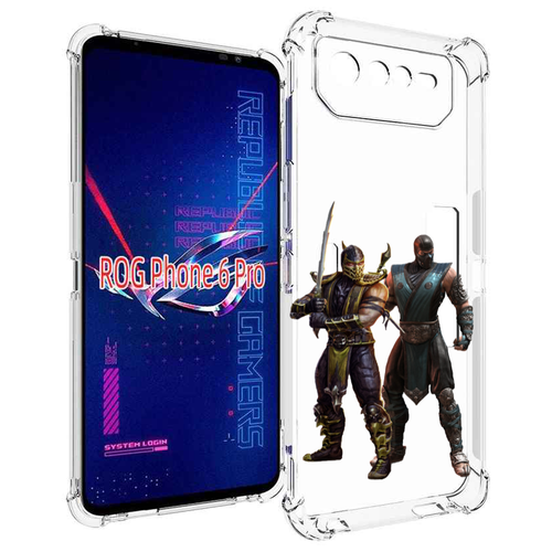 Чехол MyPads Mortal-Kombat-1 для Asus ROG Phone 6 Pro задняя-панель-накладка-бампер чехол mypads mortal kombat art для asus rog phone 6 pro задняя панель накладка бампер