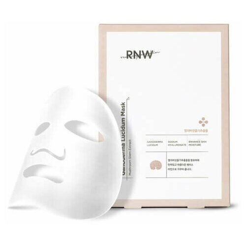 RNW / Набор тканевых масок для сияния кожи RNW Ganoderma Lucidum Mask 10шт. rnw набор тканевых масок для лица ganoderma lucidum mask