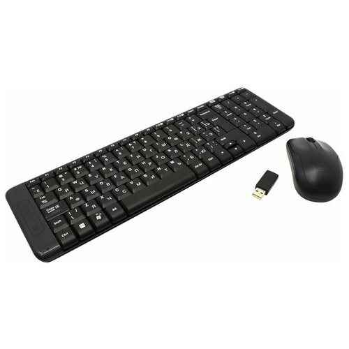 Комплект клавиатура + мышь Logitech MK220 USB