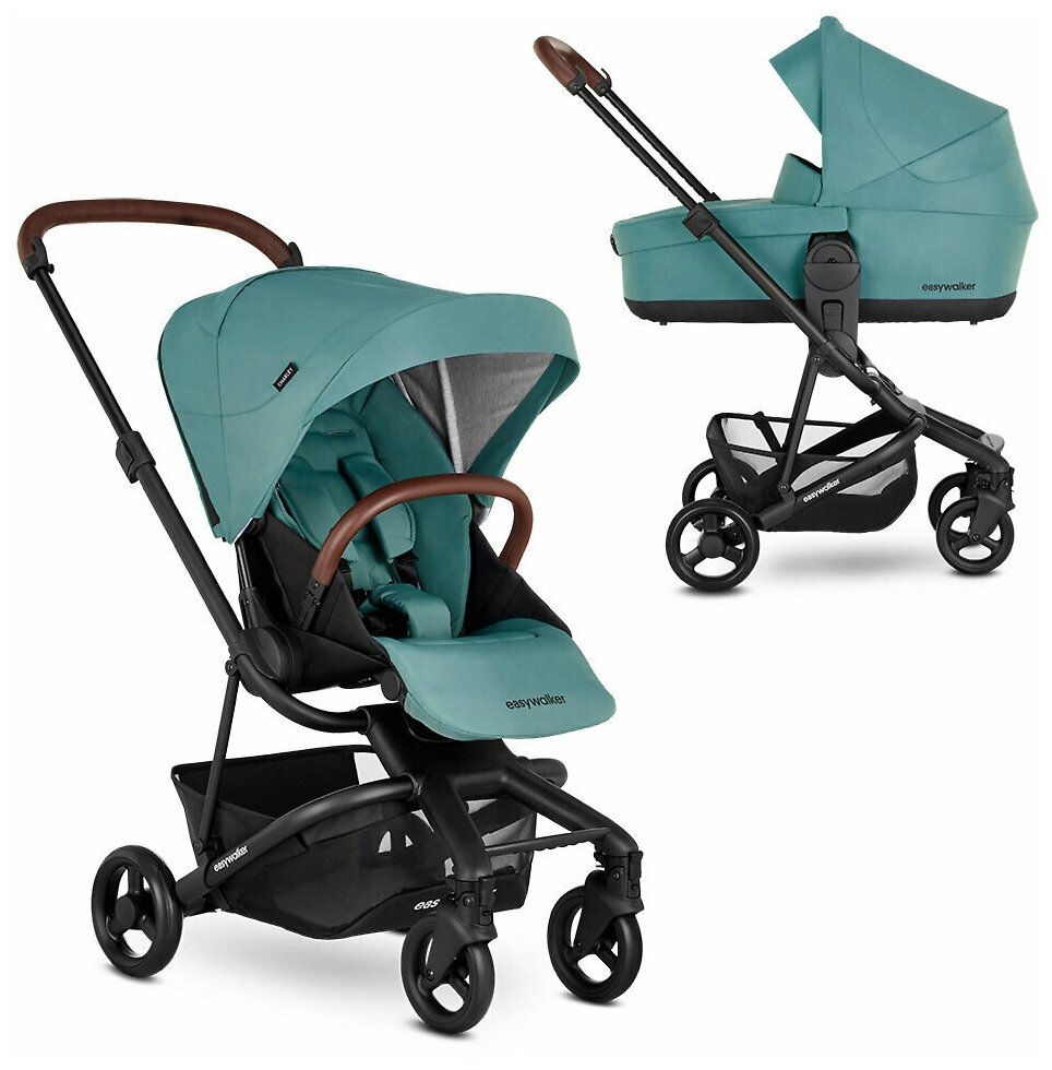 Коляска 2в1 Easywalker Charley, цвет Forest Green