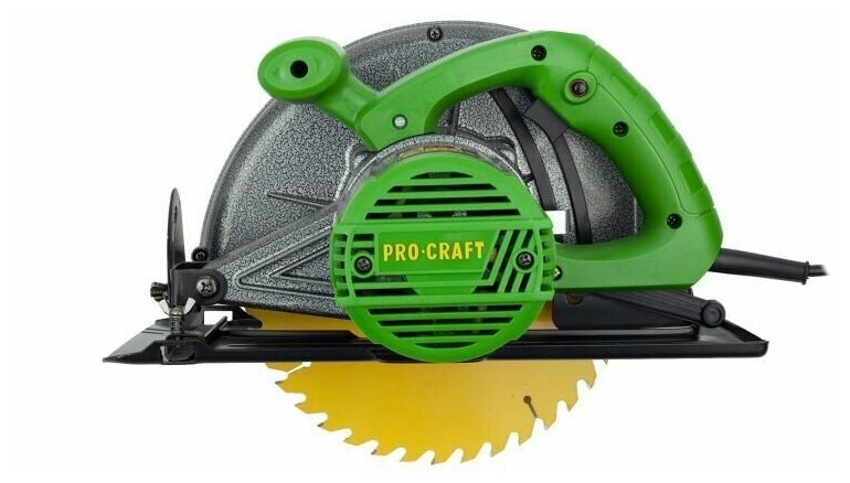 Изображение Циркулярная дисковая пила ProCraft KR3000 диск 255мм, пропил 85мм, 3500об/мин, 3000Вт